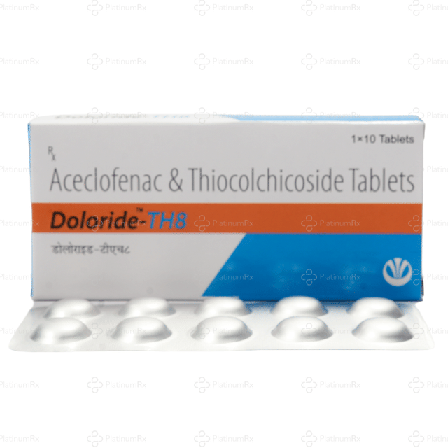 Doloride TH 100/8mg Tablet 10s