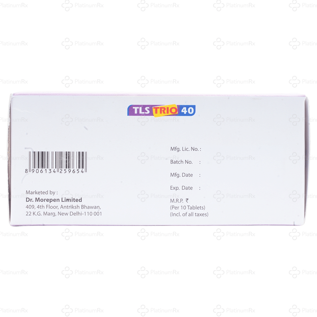 Tls Trio 40mg Tablet 10s