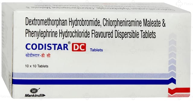 Codistar DC 2/10/5mg Tablet DT 10s