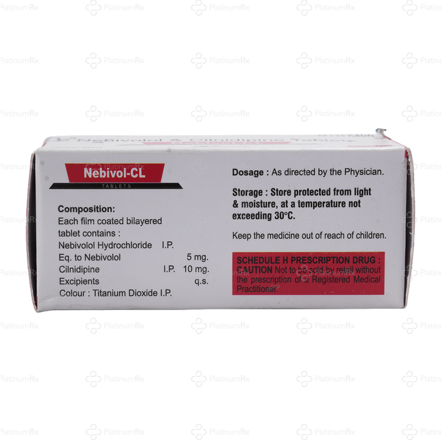 Nebivol CL 5/10mg Tablet 10s
