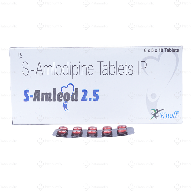 S Amleod 2.5mg Tablet 10s