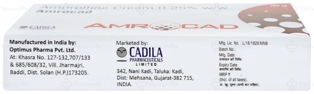 Amrocad 0.25% Cream 30gm