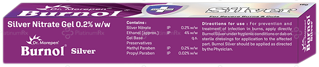 Dr. Morepen Burnol Silver 0.2% Gel 15gm