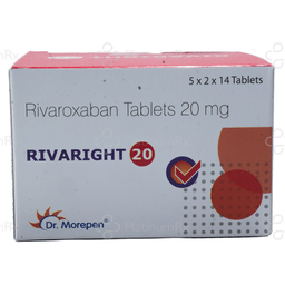 Rivaright 20mg Tablet 14s