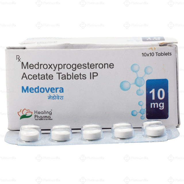 Medovera 10mg Tablet 10s