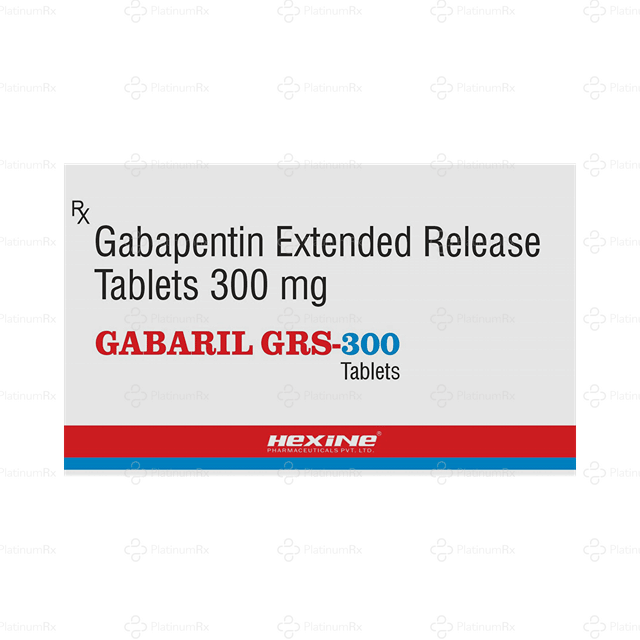 Gabaril GRS 300mg Tablet ER 10s