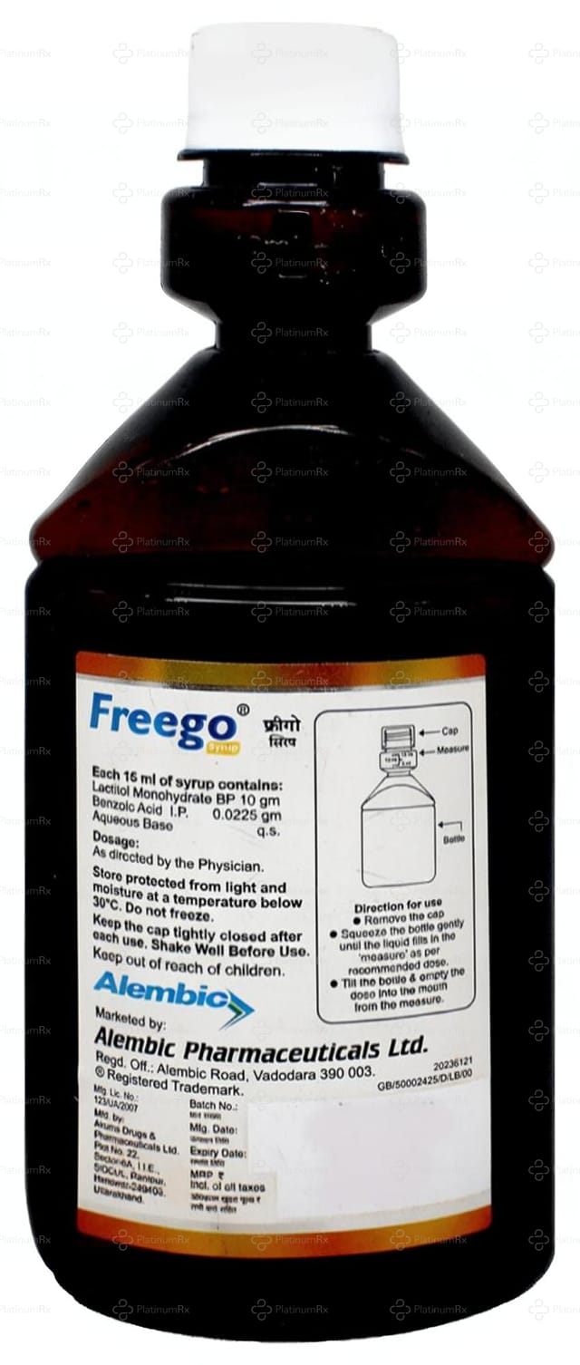 Freego 10/0.0225mg Syrup 250ml