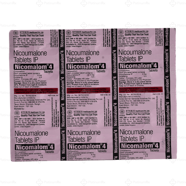 Nicomalom 4mg Tablet 30s
