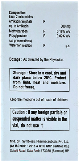 Mebicin 500mg Injection 2ml