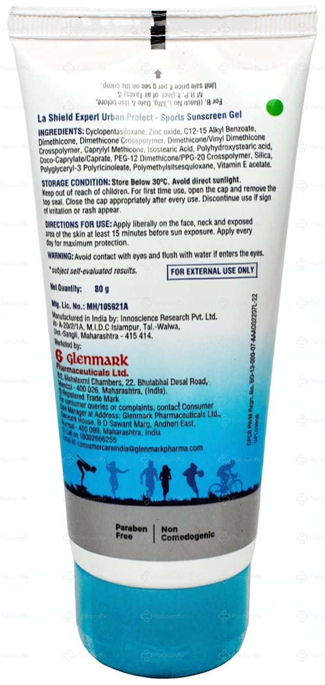 La Shield Expert Urban Protect Sport SPF 50 80ml