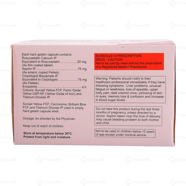Kemorose Gold 20mg Capsule 10s