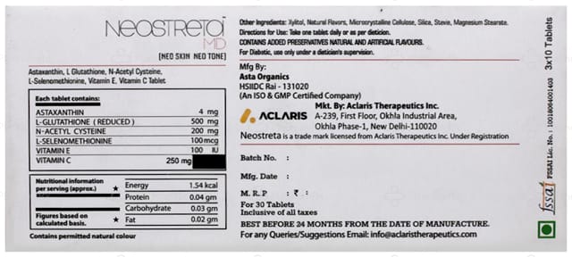 Neostreta MD Tablet 10s