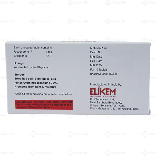 Zon 1mg Tablet 10s