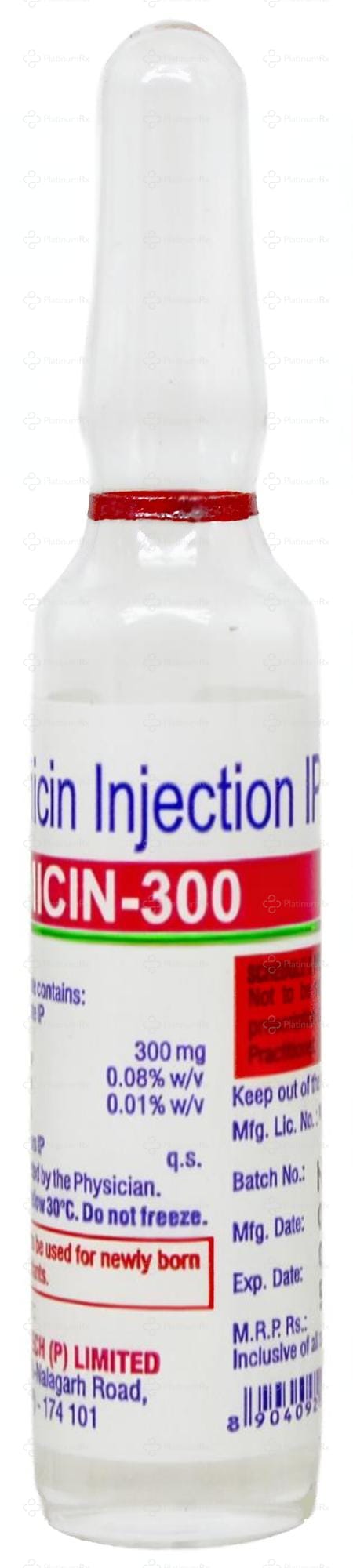 Netmicin 300mg Injection 3ml