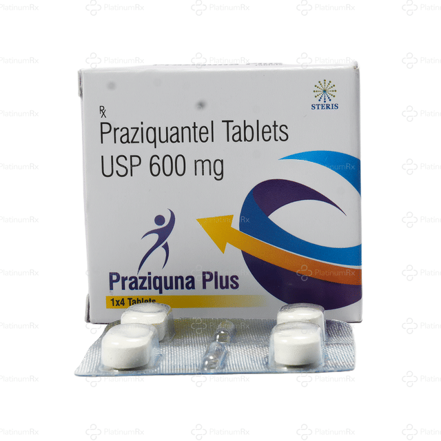 Praziquna Plus 600mg Tablet 4s