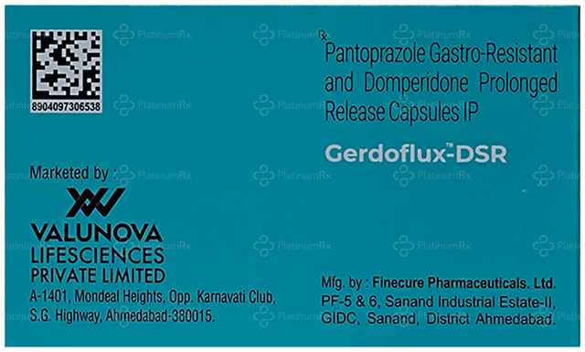 Gerdoflux DSR 30/40mg Capsule PR 15s
