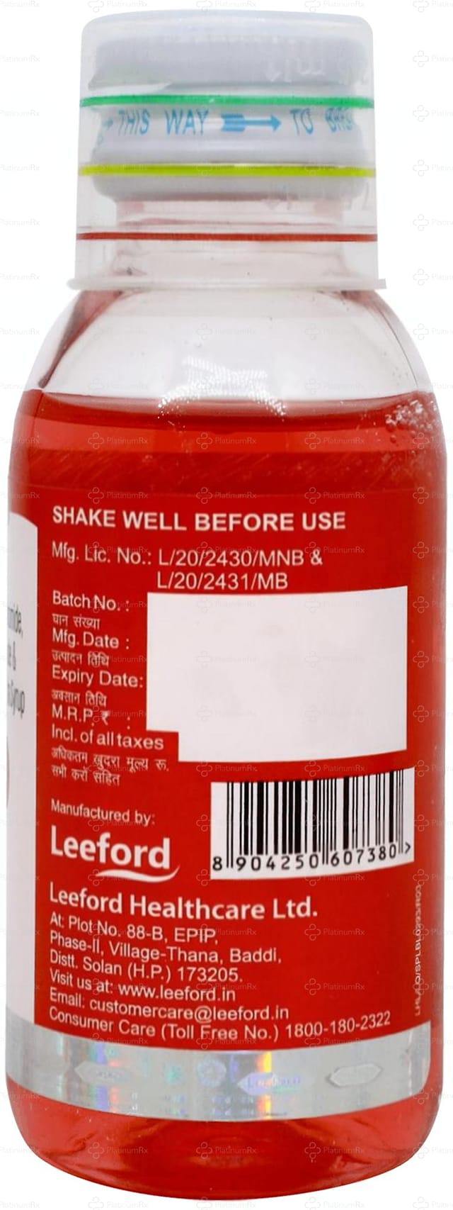 Leekuf Junior 4/5/5mg Syrup 60ml