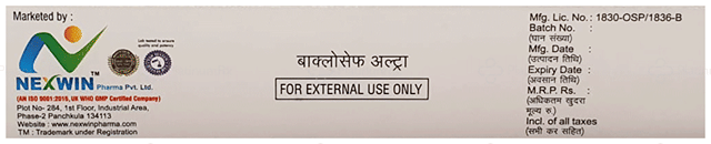 Baclosafe Ultra Gel 30gm