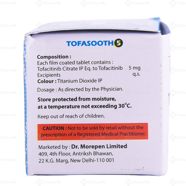 Tofasooth 5mg Tablet 10s
