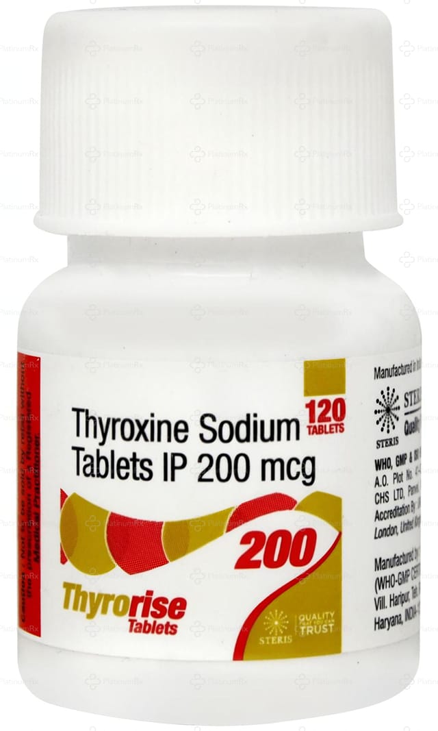 Thyrorise 200mcg Tablet 120s
