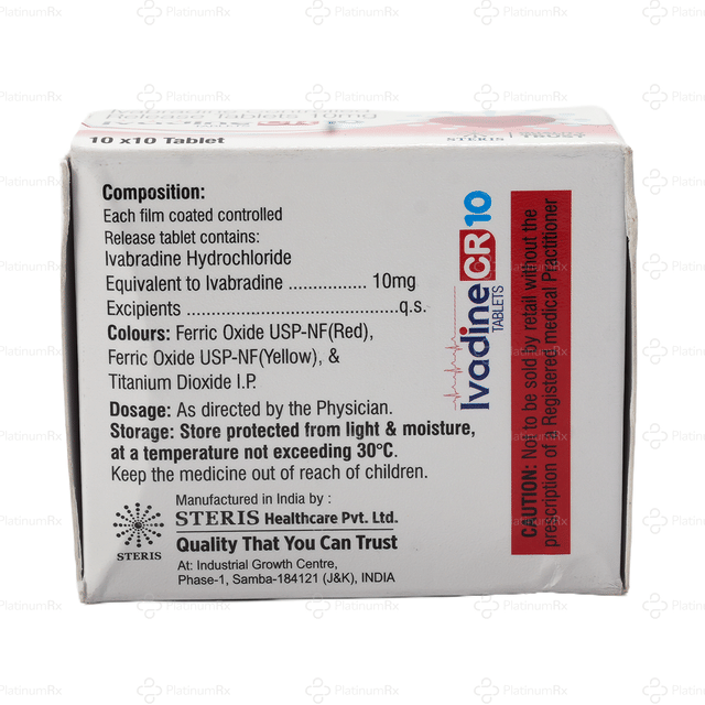 Ivadine 10mg CR Tablet 10s