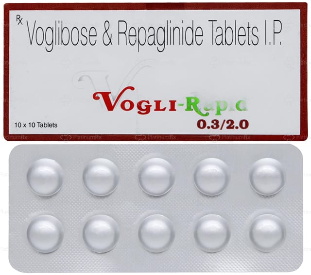 Vogli Rapid 0.3/2mg Tablet 10s