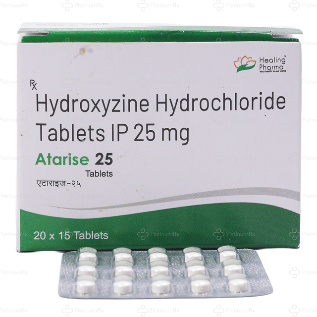 Atarise 25mg Tablet 15s