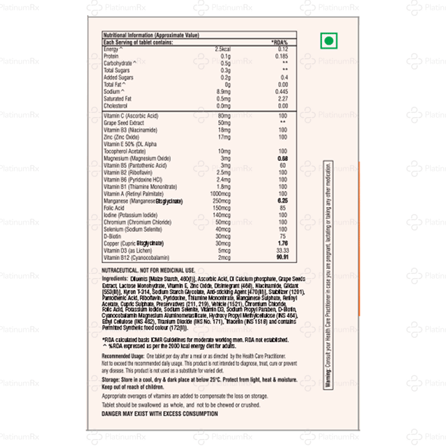 Zincurik Tablets 15s