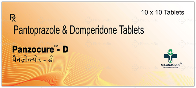 Panzocure D 10/40mg Tablet 10s