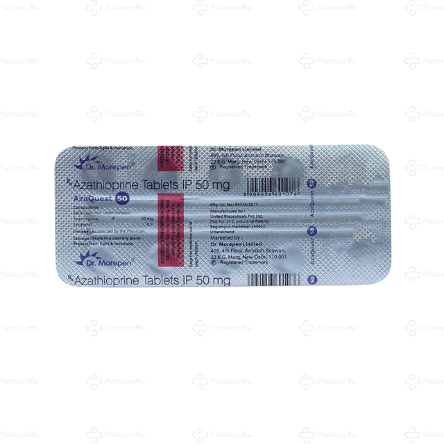 Azaquest 50mg Tablet 10s