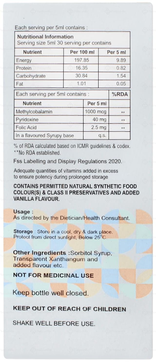 Micob Sugar Free Syrup 150ml