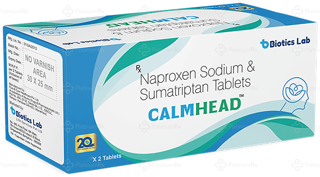 Calmhead 500/85mg Tablet 2s
