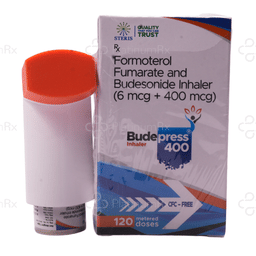 Budepress 6/400mcg Inhaler 120MDI