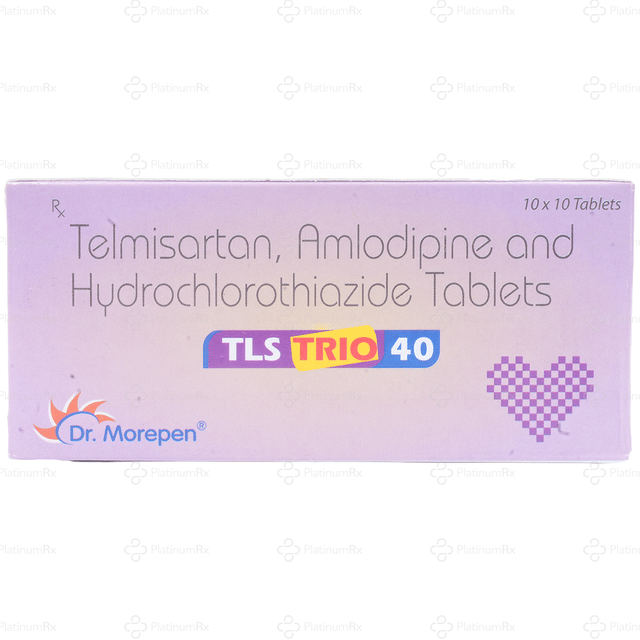 Tls Trio 40mg Tablet 10s