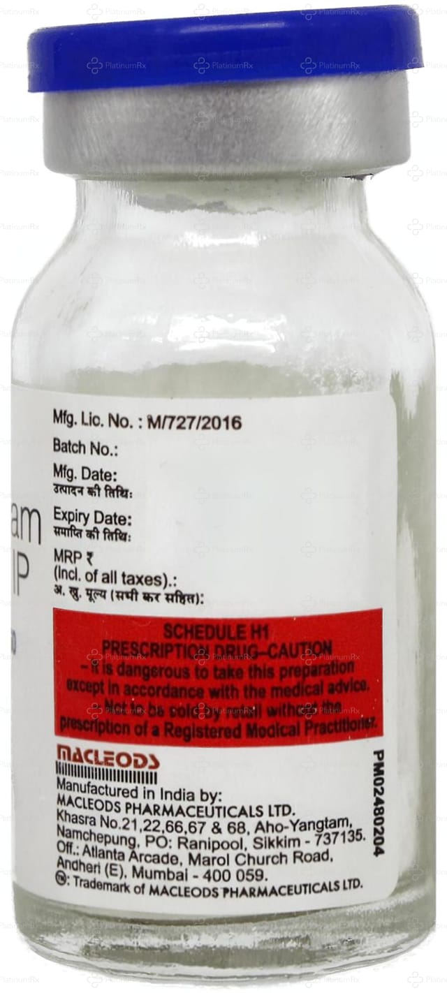 Maczone Plus 500/250mg Injection 5ml