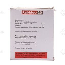 Rabidoc 20mg Tablet 10s