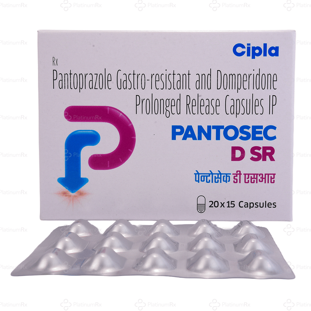 Pantosec DSR 30/40mg Capsule PR 15s