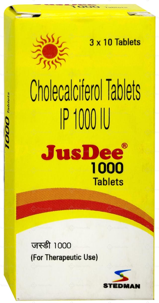 Jusdee 1000IU Tablet 10s