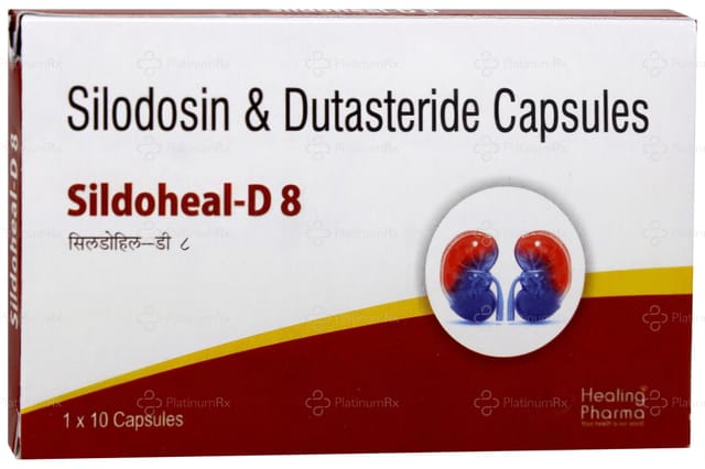 Sildoheal D 8mg Capsule 10s