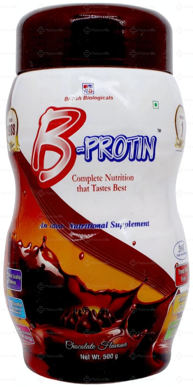B Protin Chocolate Powder 500gm