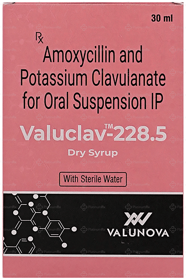 Valuclav 200/28.5mg Oral Suspension 30ml
