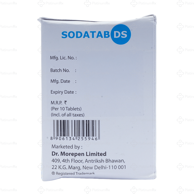 Sodatab DS 1000mg Tablet 10s