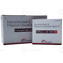 Cefydoc AX 500/125mg CV Tablet 6s