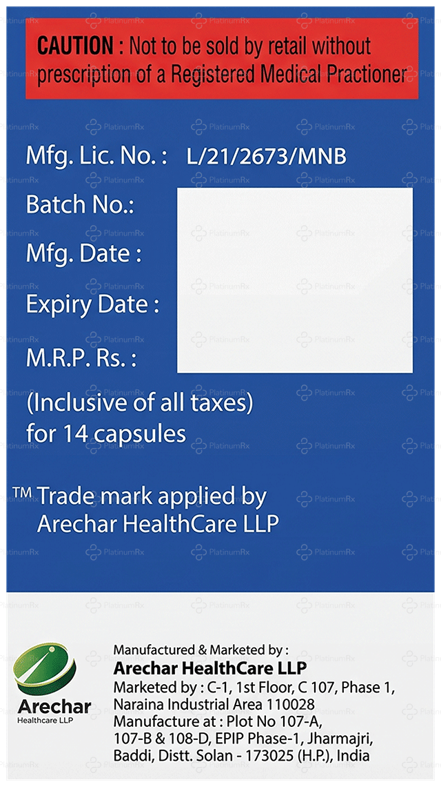 Enzalu 80mg Capsule 14s
