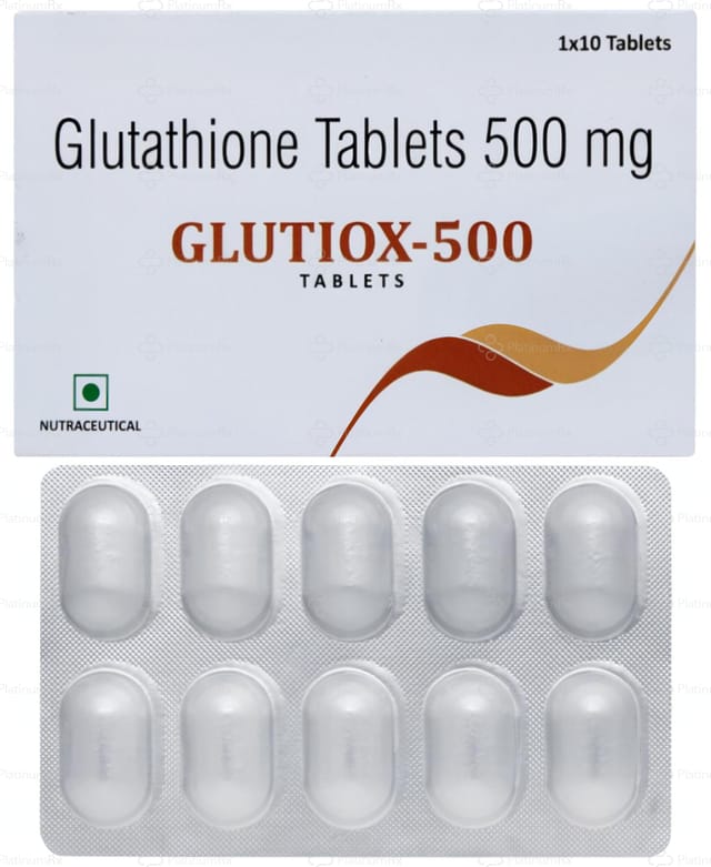 Glutiox 500mg Tablet 10s