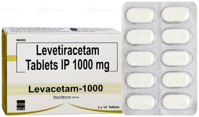 Levetafine 1000mg Tablet 10s
