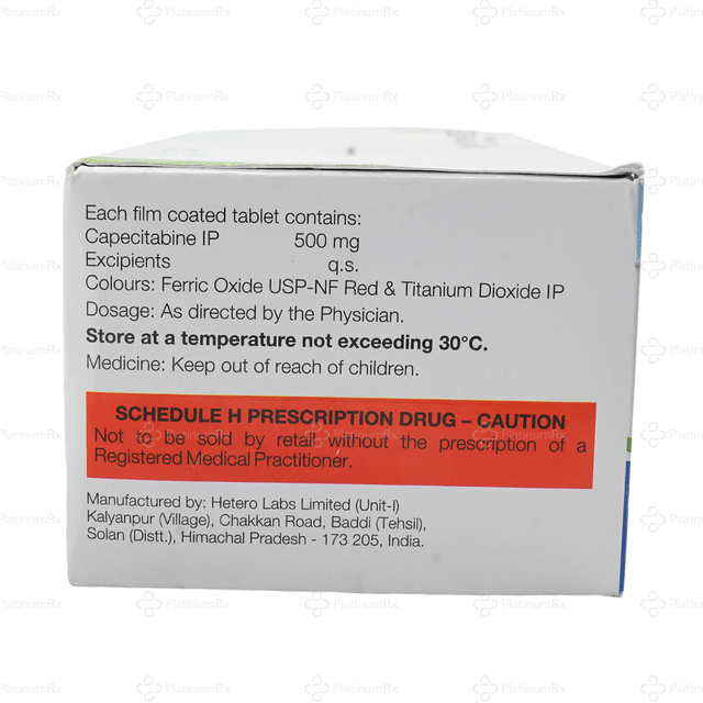 Capecitime 500mg Tablet 10s