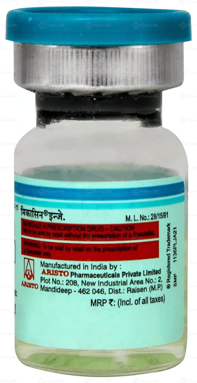 Mikacin 1000mg Injection 4ml