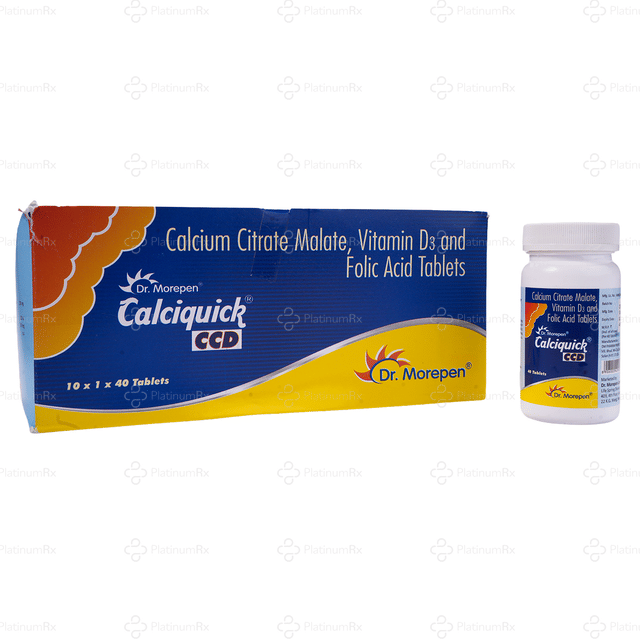 Calciquick CCD Tablet 40s