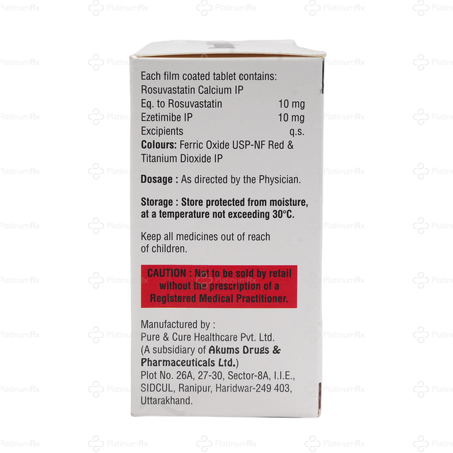 Rovasday EZ 10/10mg Tablet 10s